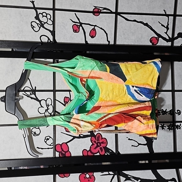 Calia Power Sculpt Tankini Floral Size Medium NWT - Picture 6 of 7